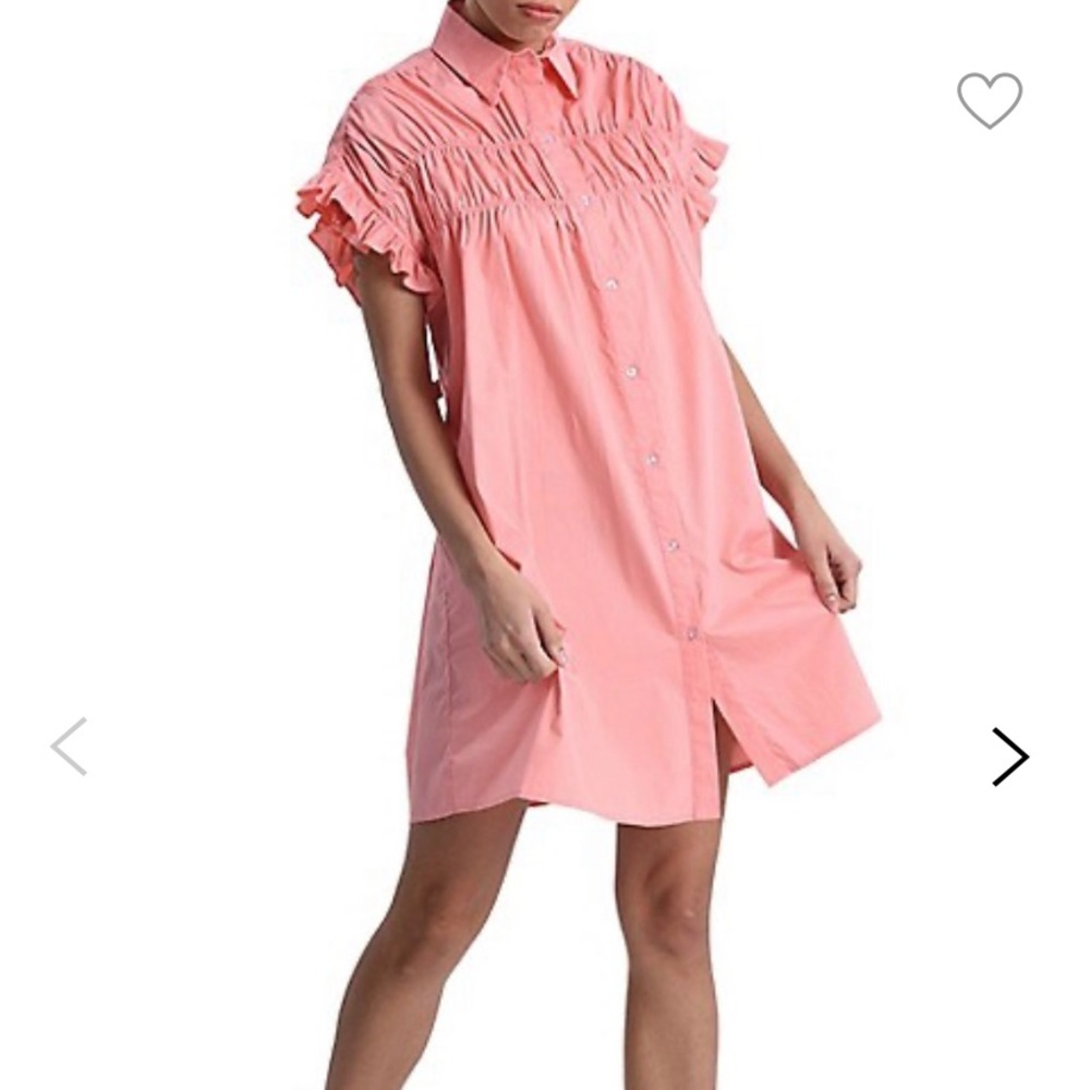 BRAND NEW Blue Summer Shirt Dress